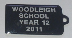 Woodleigh School Keyring Back